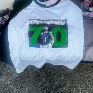 T shirts , sweaters and hoodies